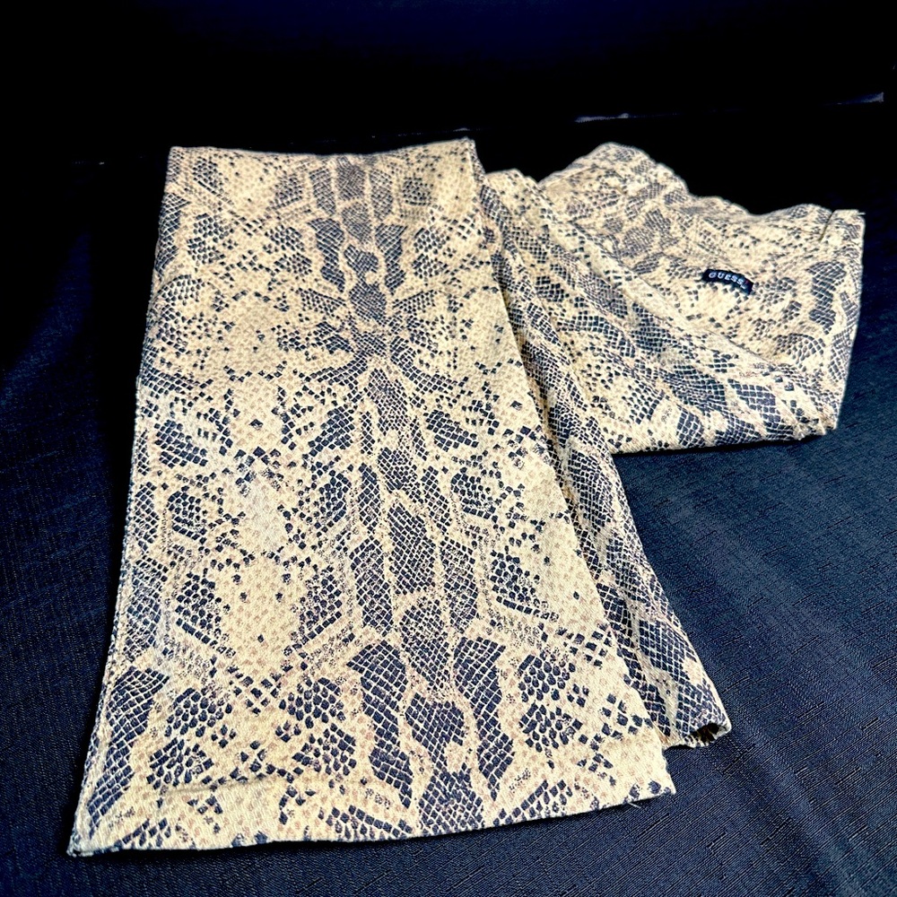 Guess Vintage python‎ jeans.